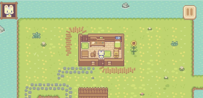 Island Farm Cat Gardener
