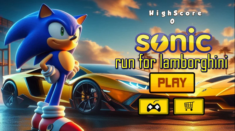 Sonic Run for Lamborghin